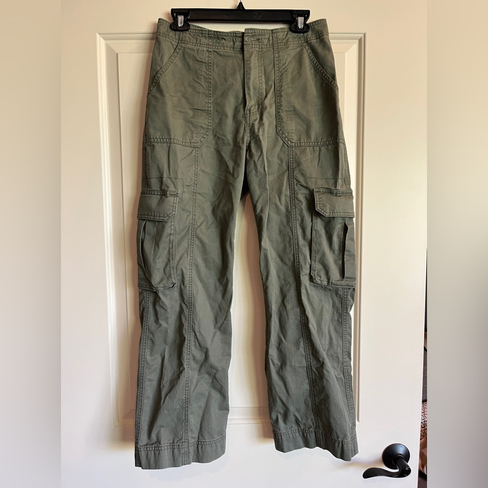 Abercrombie size 27/4 S Olive Cargo Pants